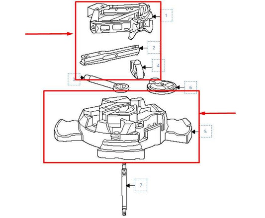 2024-2025 Chevrolet Trax Lift Jack Set w/ Foam Holder 60005847 OEM - Alshned Auto Parts