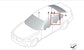 2010-15 BMW 750I xDrive Rear Right Passenger Side Door Window Glass 51357182092 - Alshned Auto Parts