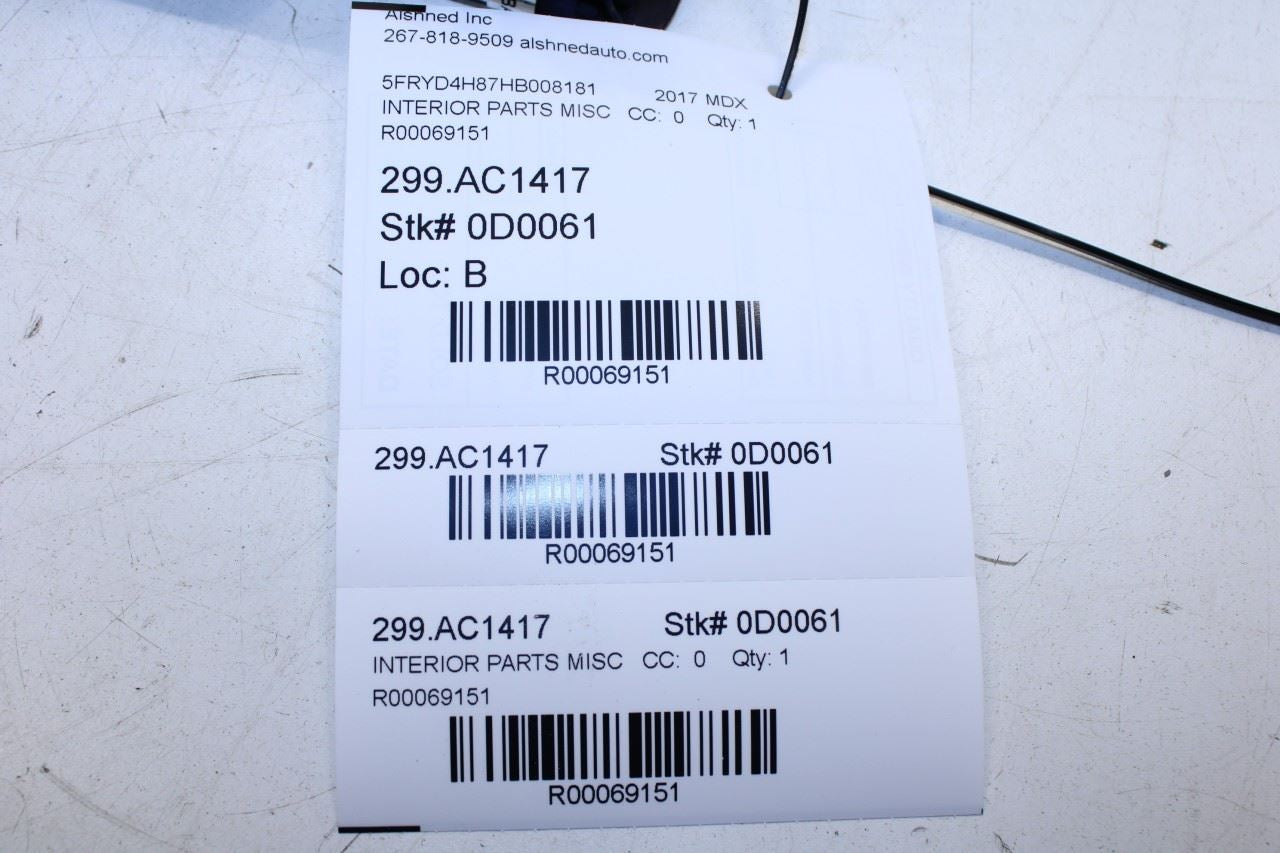 07-20 Acura MDX Advance Rear Liftgate Pull Pocket Handle w/ Switch Button *ReaD* - Alshned Auto Parts