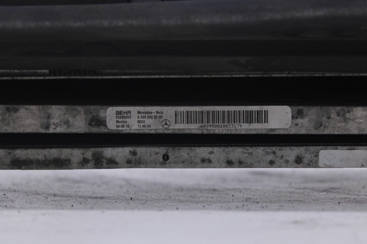 2015-23 Mercedes-Benz C300 4Matic 2.0L Engine Radiator w/ Cooling Fan Motor Assy - Alshned Auto Parts