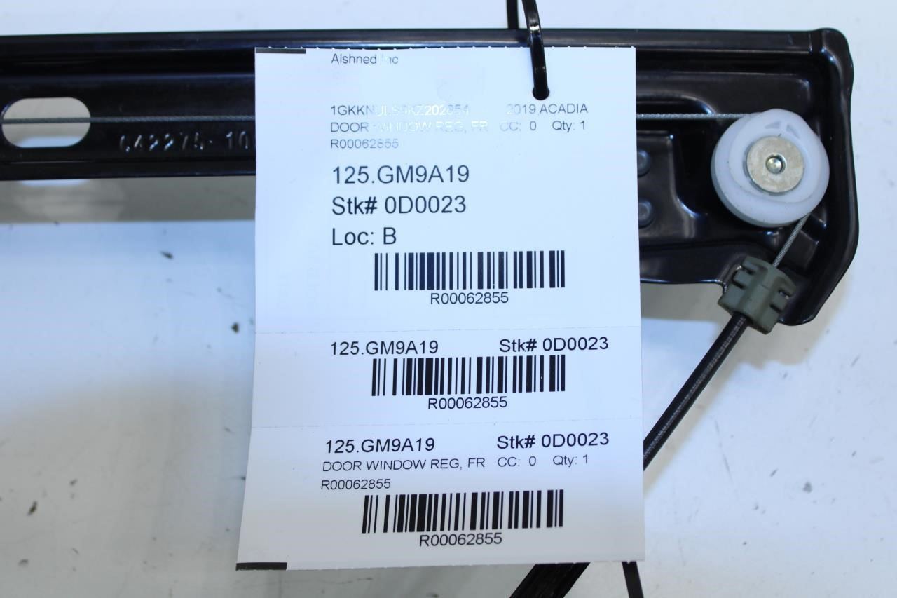 2017-2023 GMC Acadia SLT-1 Front Left Door Window Regulator w/ Motor 84782543 - Alshned Auto Parts