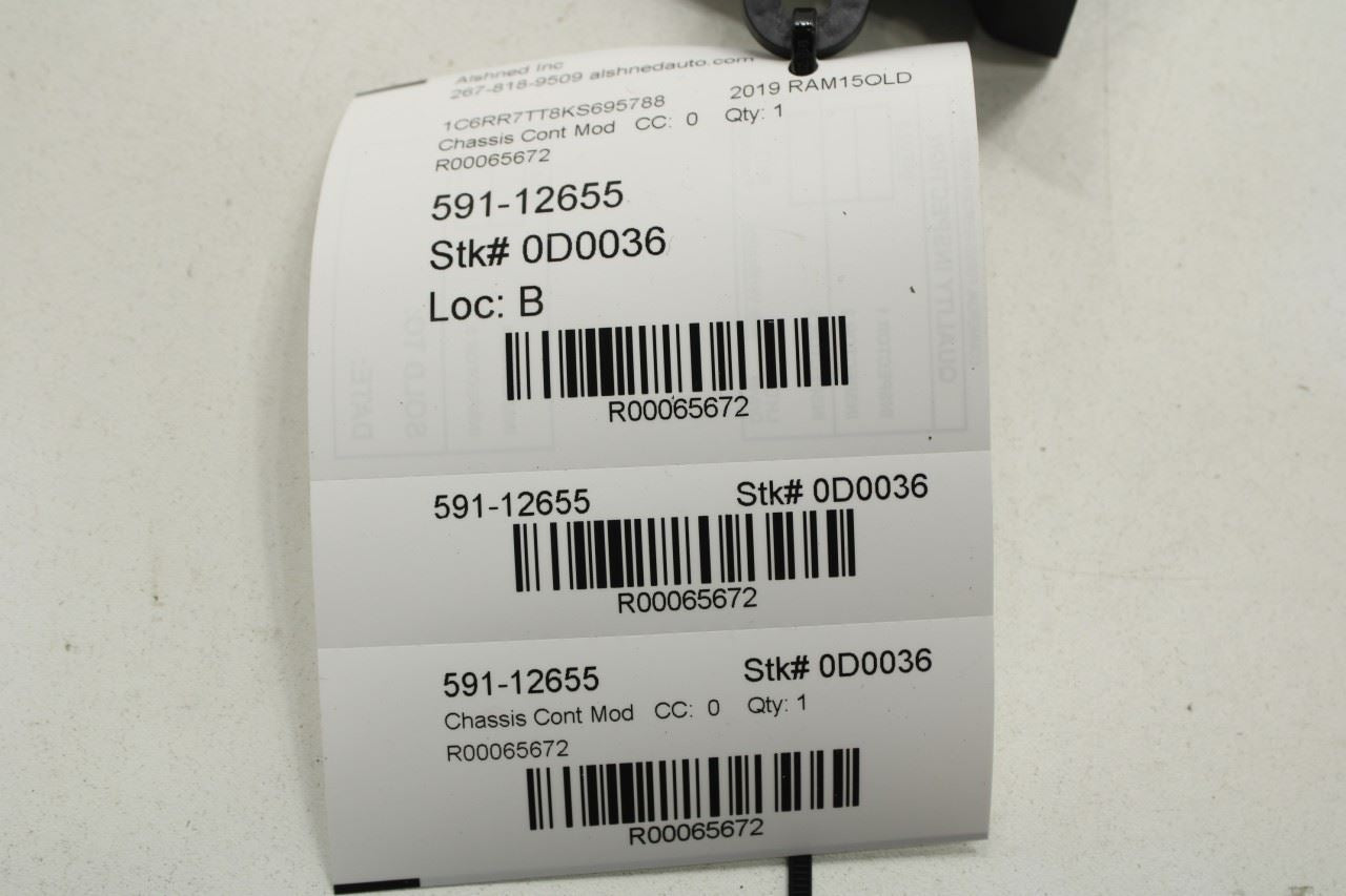 2019-2024 RAM 1500 Classic Crew Cab Network Gateway Park Assist Control Module - Alshned Auto Parts