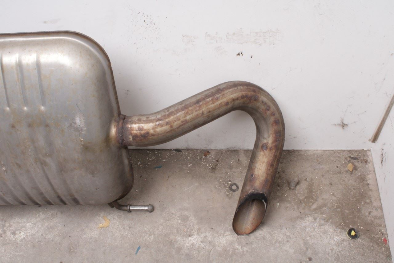 2018-2023 Volkswagen Atlas S 3.6L AWD Rear Exhaust System Muffler 3QF253611B - Alshned Auto Parts