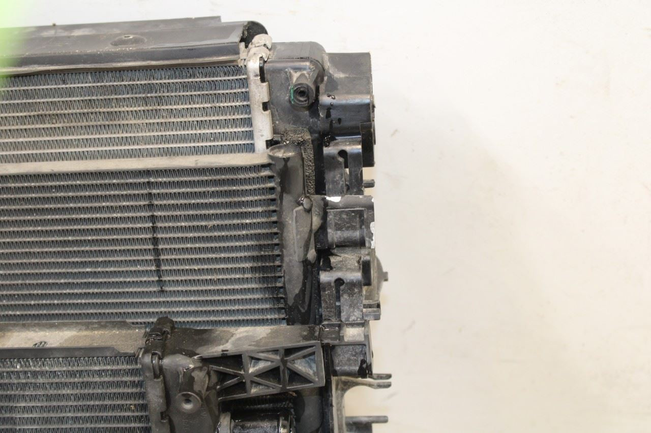 14-20 Maserati Ghibli 3.0L Engine Cooling Radiator w/ Fan Assy 670109996 *ReaD* - Alshned Auto Parts