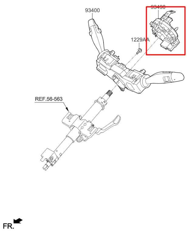 19-20 Kia Optima LX 2.4L FWD Steering Wheel Clock Spring w/ Cable 93490D4140 OEM - Alshned Auto Parts