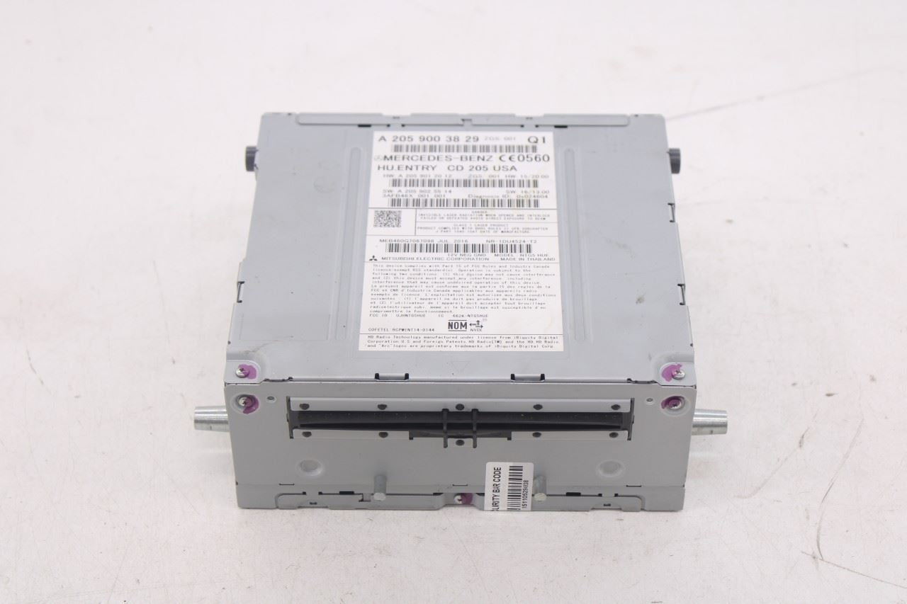 2016-2017 Mercedes-Benz C300 4Matic CD Player Radio Receiver 2059003829 OEM0