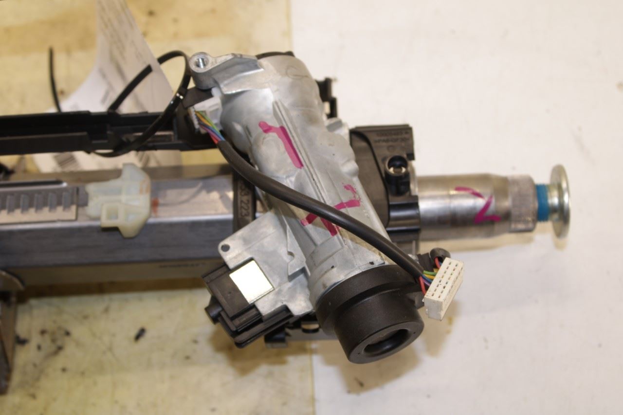 2018 Volkswagen Atlas S 3.6L Steering Column Assembly w/ Ignition Switch Lock - Alshned Auto Parts