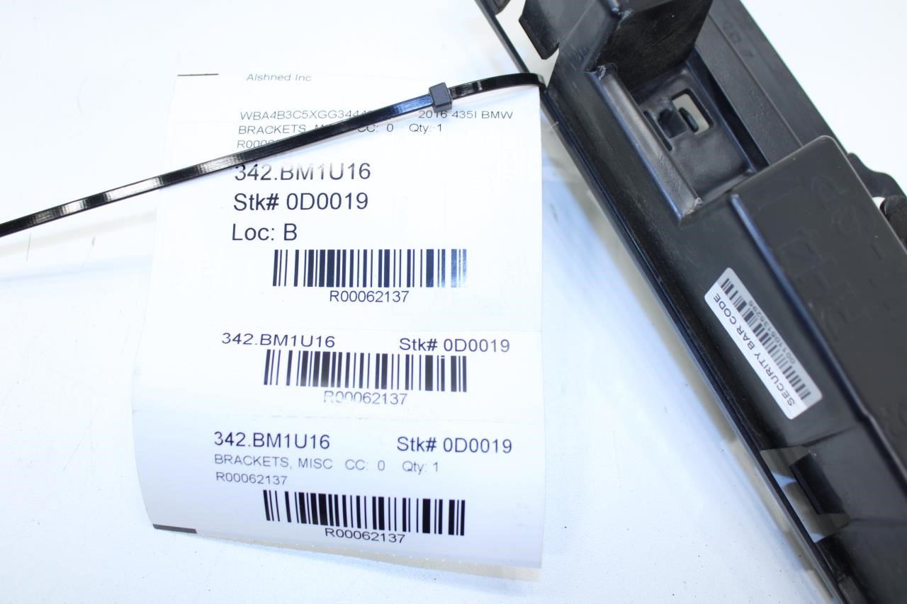 15-16 BMW 435i Gran Coupe Right Rocker Panel Molding Support Set 51777320210 OEM - Alshned Auto Parts