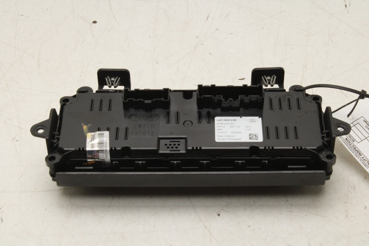2020-2021 Ford Escape SEL AC Heater Temperature Climate Control LJ6T-18C612-RB - Alshned Auto Parts