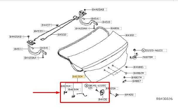 13-24 Nissan Altima SL Rear Trunk Lock Actuator Latch w/ Handle 84630-3TA0A OEM - Alshned Auto Parts