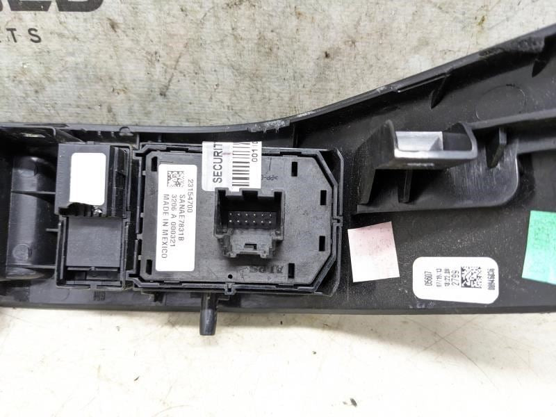 2014-19 Chevrolet Silverado 1500 Front Left Master Power Window Switch 23129539 - Alshned Auto Parts