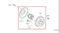 2013-2019 Nissan Sentra SV Rear Left Side Wheel Hub and Brake Drum 43206-3SG0C1