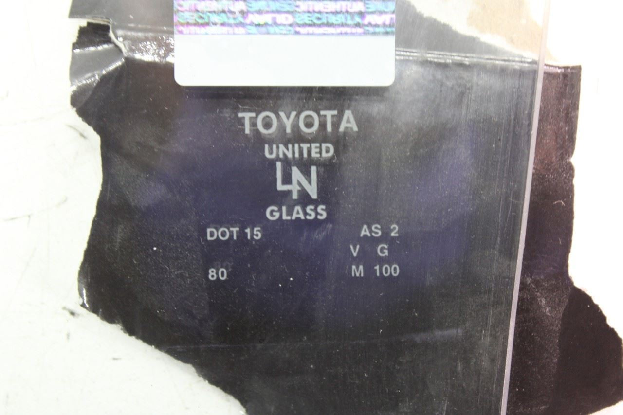 2007-2011 Toyota Camry LE Rear Left Driver Side Door Window Glass 68104-06090 - Alshned Auto Parts