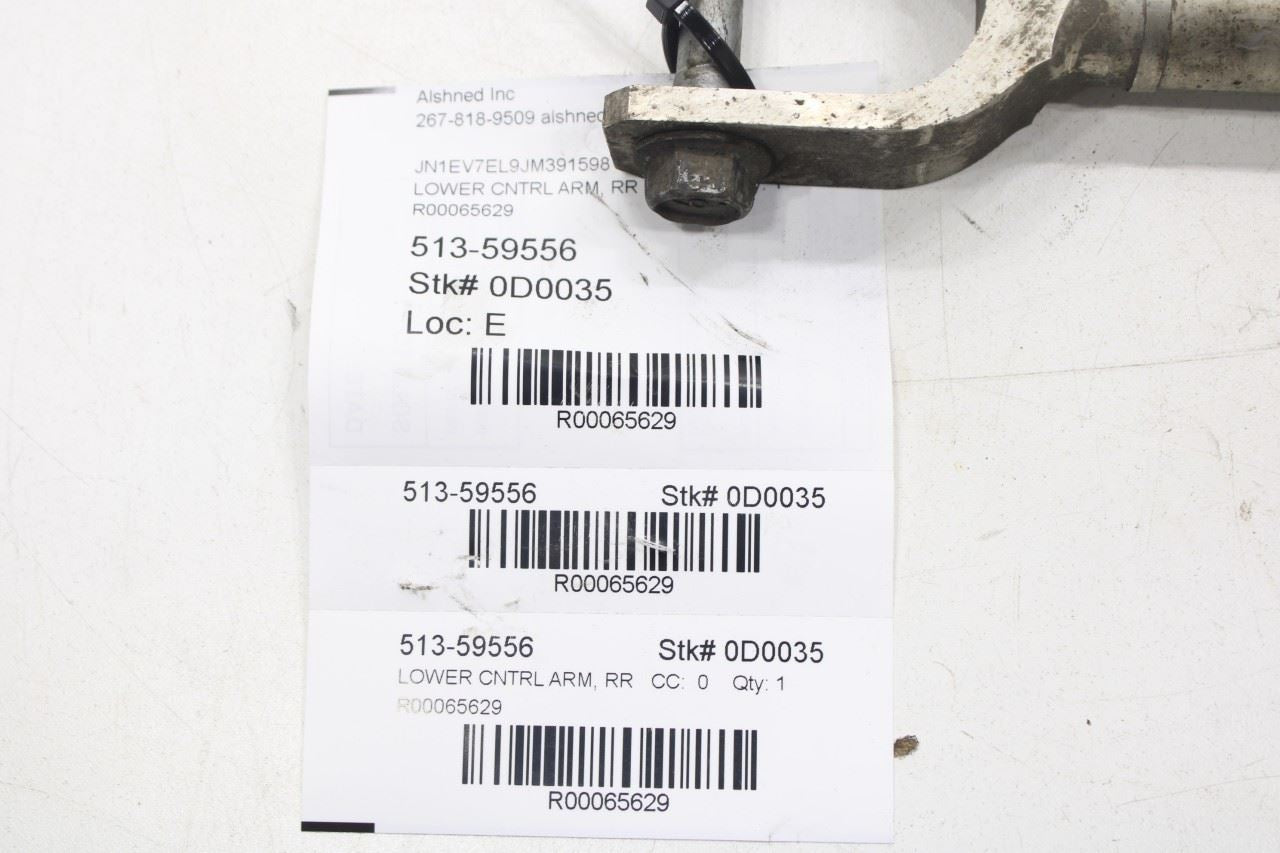 17-22 Infiniti Q60 Luxe AWD Rear Left Side Lower Lateral Control Arm 55120-1MA0D - Alshned Auto Parts