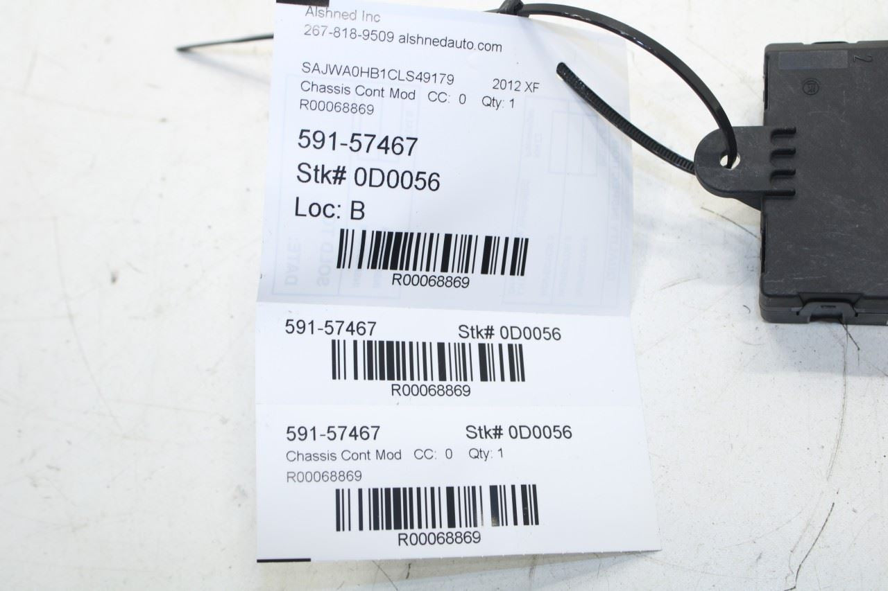 2012-2013 Jaguar XF Portfolio RR LH Side Door Control Module BH42-14D620-AA OEM - Alshned Auto Parts