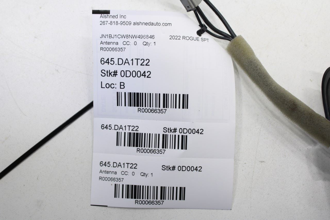 2020-2022 Nissan Rogue Sport SL AWD Roof Mounted Radio Antenna 28208-6MR0B OEM - Alshned Auto Parts