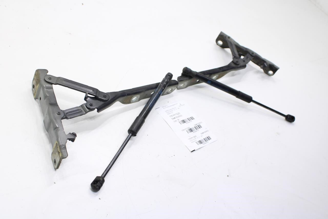 2020-2022 Hyundai Sonata SE Front Right and Left Hood Hinge w/ Lift Cylinder Set - Alshned Auto Parts