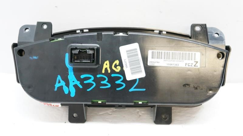 2006-07 Chevrolet Impala Speed Gauge Instrument Cluster Unknown Mileage 15867383 - Alshned Auto Parts