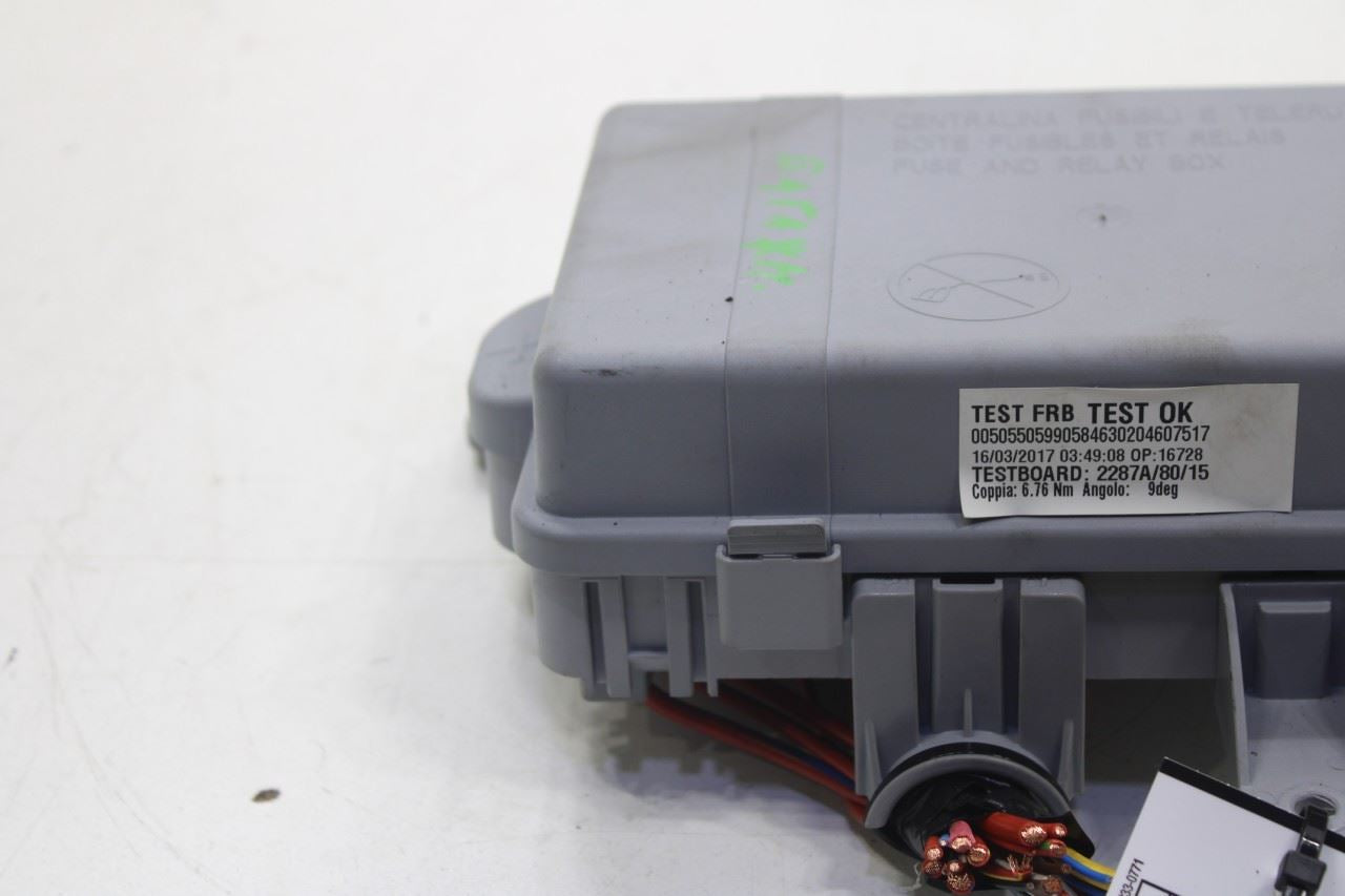 2017-2025 Alfa Romeo Giulia Ti AWD 2.0L Rear Trunk Fuse Relay Box Junction Block - Alshned Auto Parts