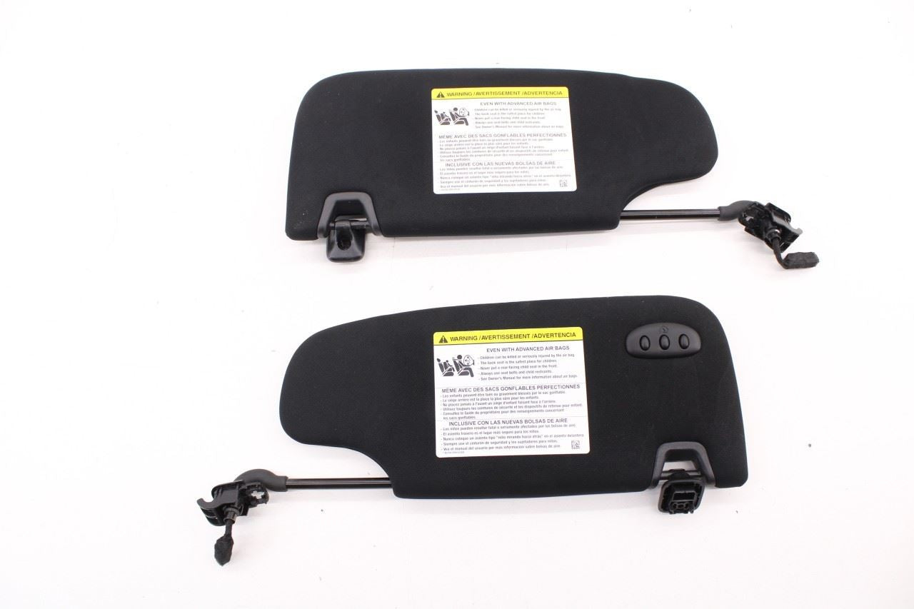 2017-20 Lincoln MKZ Reserve Front RH LH Side Sun Visor Set w/ Illuminated Mirror - Alshned Auto Parts