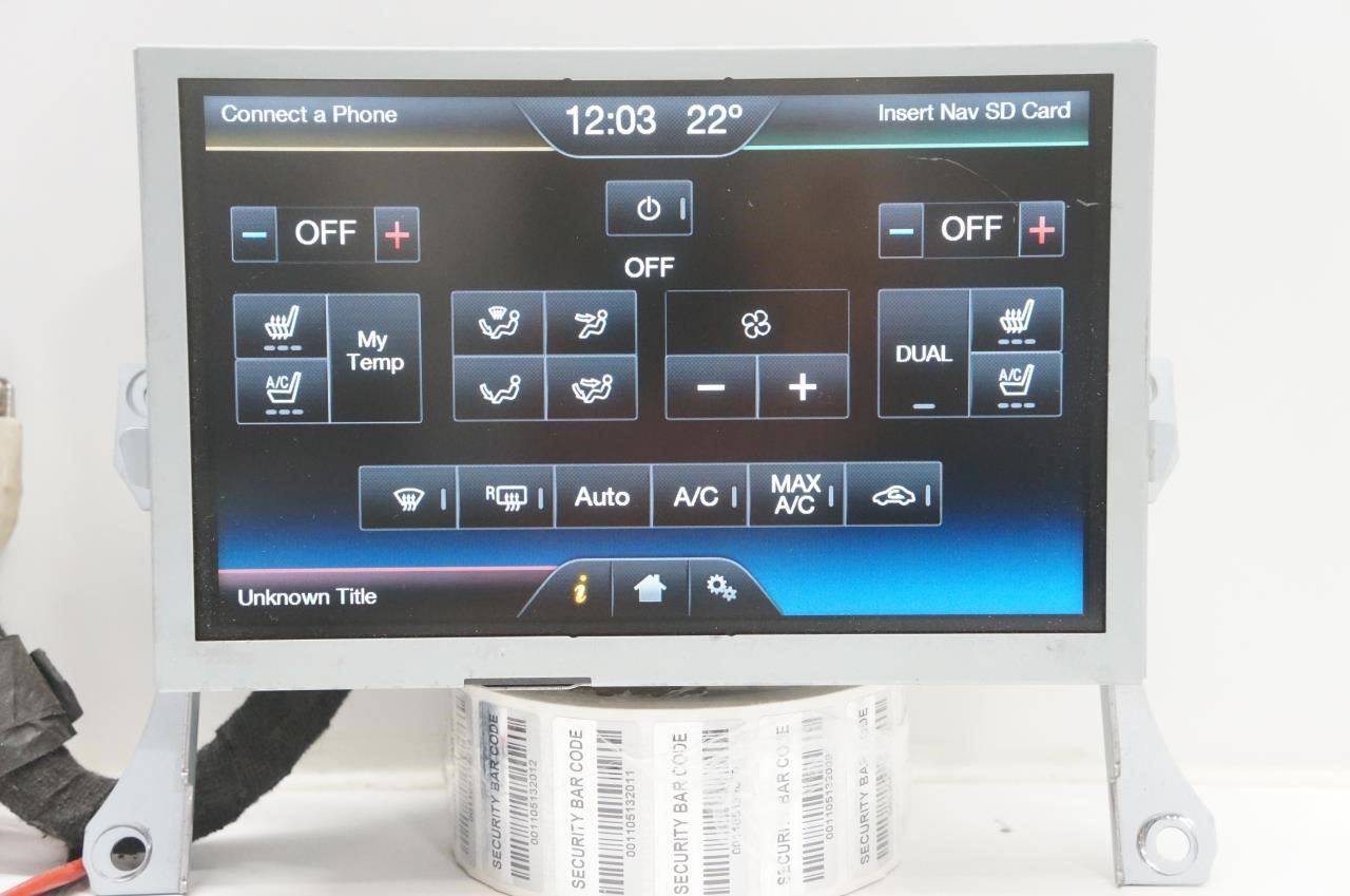 2013-2015 Ford F250 SD Sync 2 Dash Information 8'' Display Screen DC3T-18B955-FC - Alshned Auto Parts