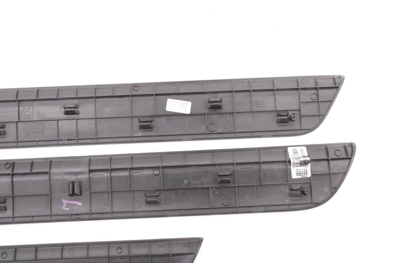 2021-24 Kia K5 GT-Line FR and Rear Right and Left Door Sill Scuff Plate Set of 4 - Alshned Auto Parts
