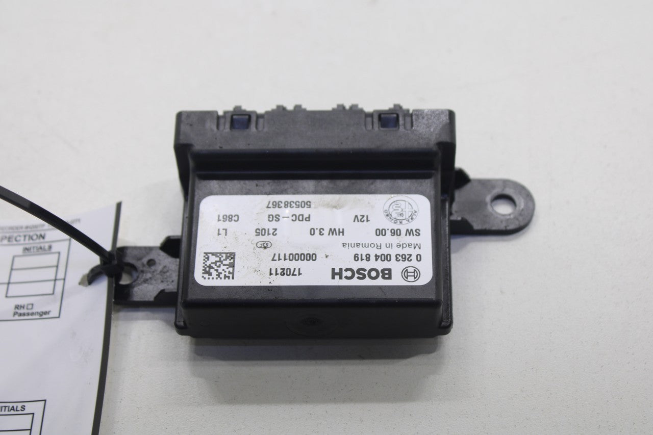 2017-2024 Alfa Romeo Giulia Ti AWD 2.0L Parking Assist Computer Control Module - Alshned Auto Parts