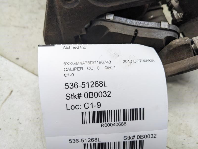 2011-15 Kia Optima LX 2.4L FWD Front Left Side Brake Disc Caliper 581103Q500 OEM - Alshned Auto Parts