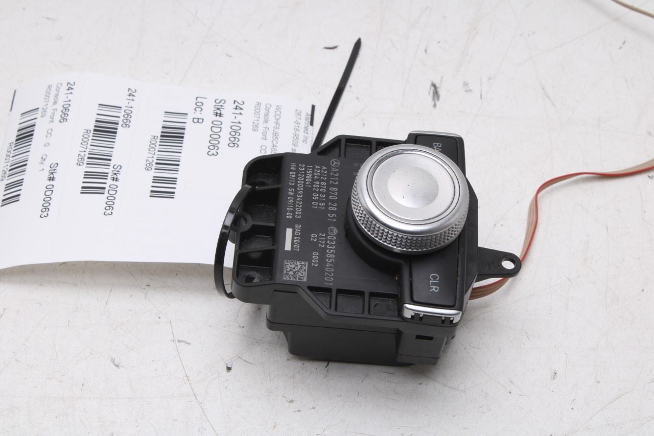 2010-2012 Mercedes-Benz E350 Sport 4Matic Center Console Controller Multi Switch - Alshned Auto Parts