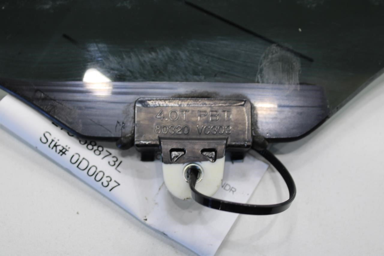 2013-2020 Nissan Pathfinder SV Rear Left Side Door Window Glass 82301-3KA1A OEM - Alshned Auto Parts