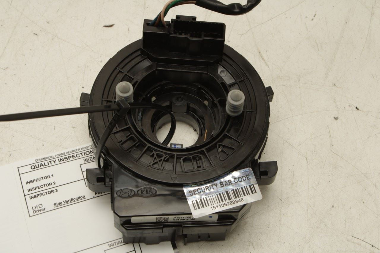 19-20 Kia Optima LX 2.4L FWD Steering Wheel Clock Spring w/ Cable 93490D4140 OEM - Alshned Auto Parts