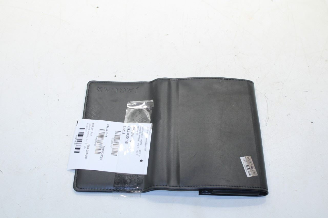 2012 Jaguar XF Owners Handbook Set with Case R68767 - Alshned Auto Parts