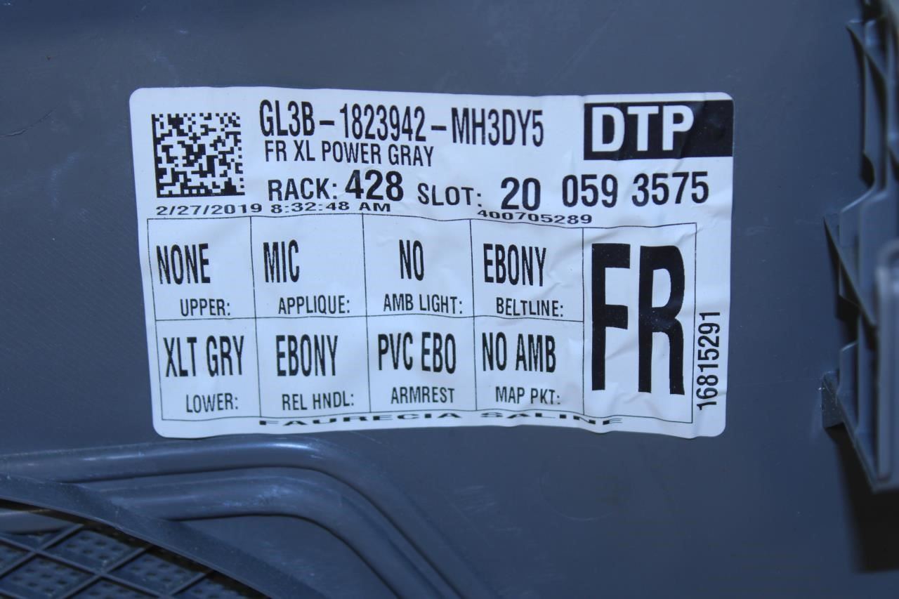 2015-2020 Ford F150 XL Super Cab Front Right Door Trim Panel GL3B-1823942-MH OEM - Alshned Auto Parts