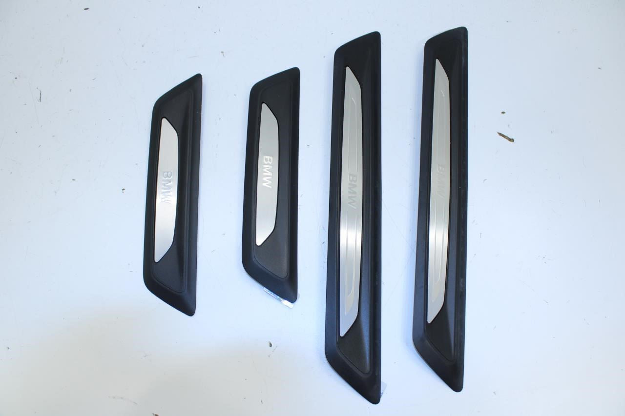 2015-16 BMW 435i Gran Coupe Front & Rear Sill Scuff Kick Plate Trim Set of 4 - Alshned Auto Parts