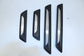 2015-16 BMW 435i Gran Coupe Front & Rear Sill Scuff Kick Plate Trim Set of 4 - Alshned Auto Parts