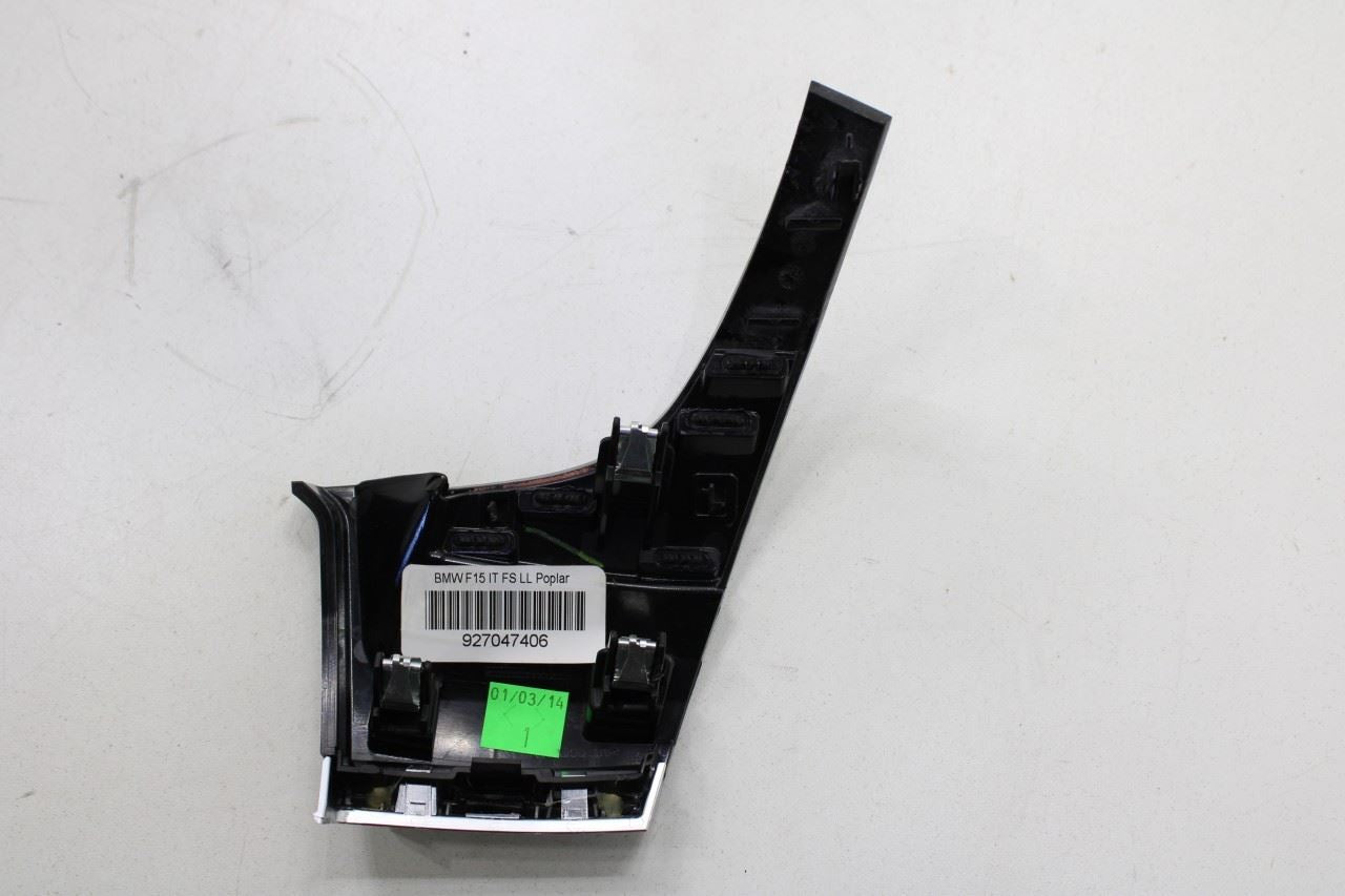 14-18 BMW X5 xDrive35i Front Dashboard RH and LH Side Wood Trim Panel Poplar Set - Alshned Auto Parts