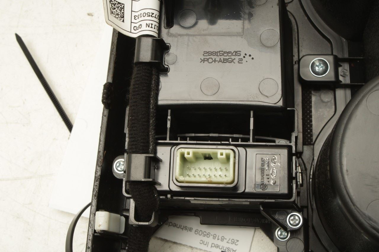 19-20 Kia Optima LX Center Console Shifter Bezel Trim Cover Panel w/ Cup Holder - Alshned Auto Parts