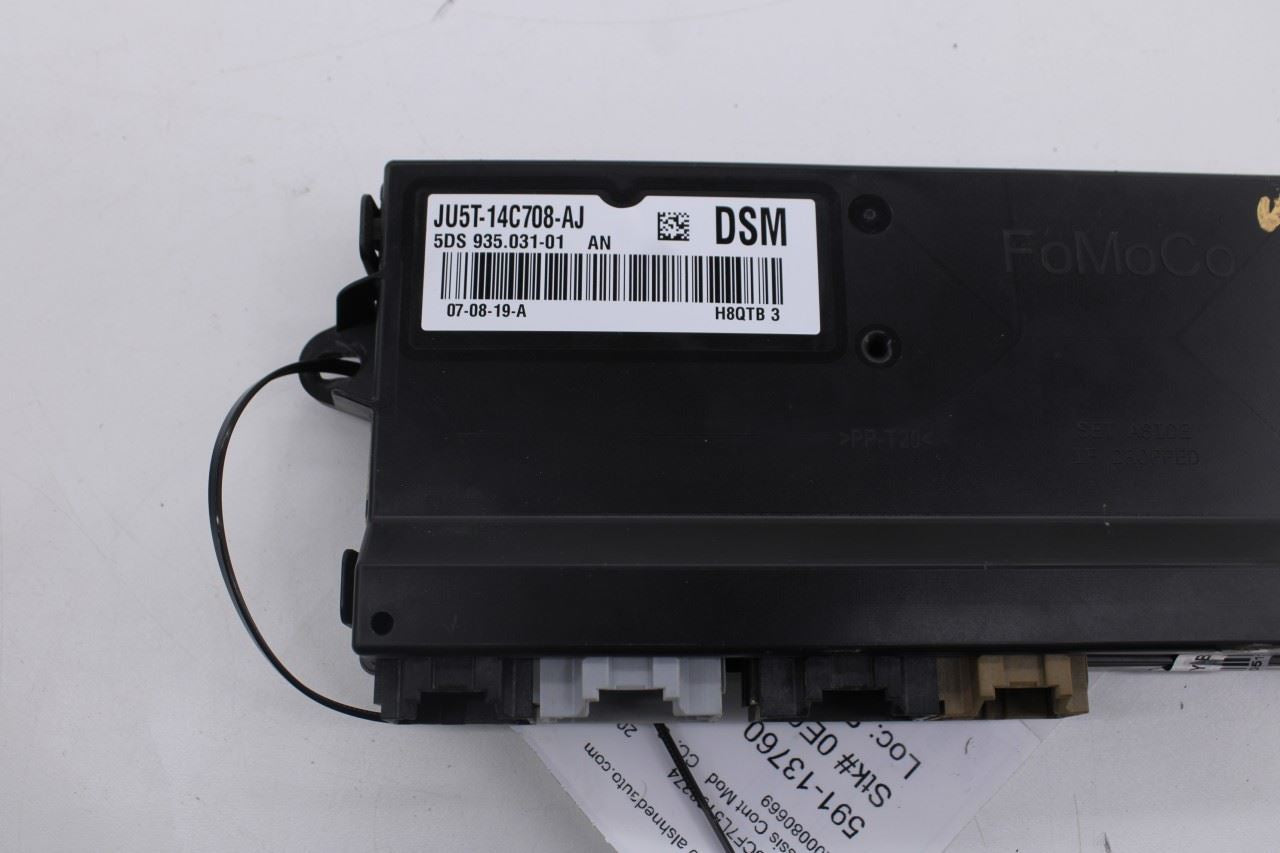 2018-2023 Ford Mustang GT Front Left Seat Memory Control Module JU5T-14C708-AJ - Alshned Auto Parts