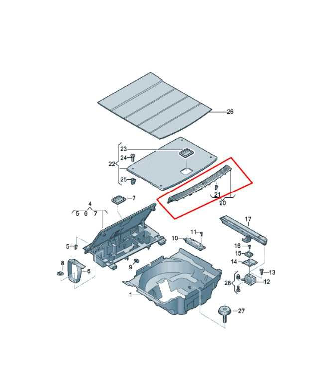 18-25 Audi S5 Premium 3.0L AWD Rear Trunk Lock Latch Sill Scuff Plate Trim Cover - Alshned Auto Parts