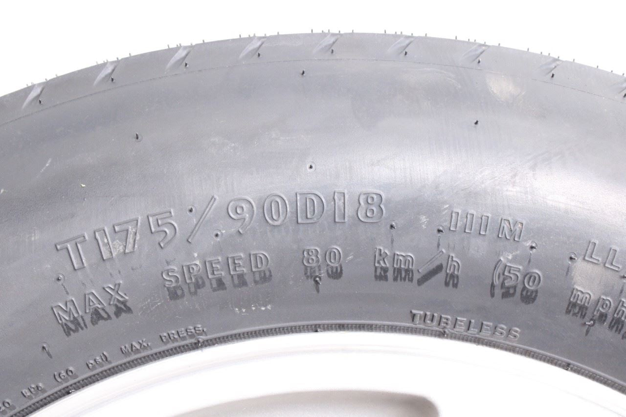 2016-2020 Jeep Grand Cherokee Limited Spare Wheel Tire Goodyear T175/90D18 111M - Alshned Auto Parts