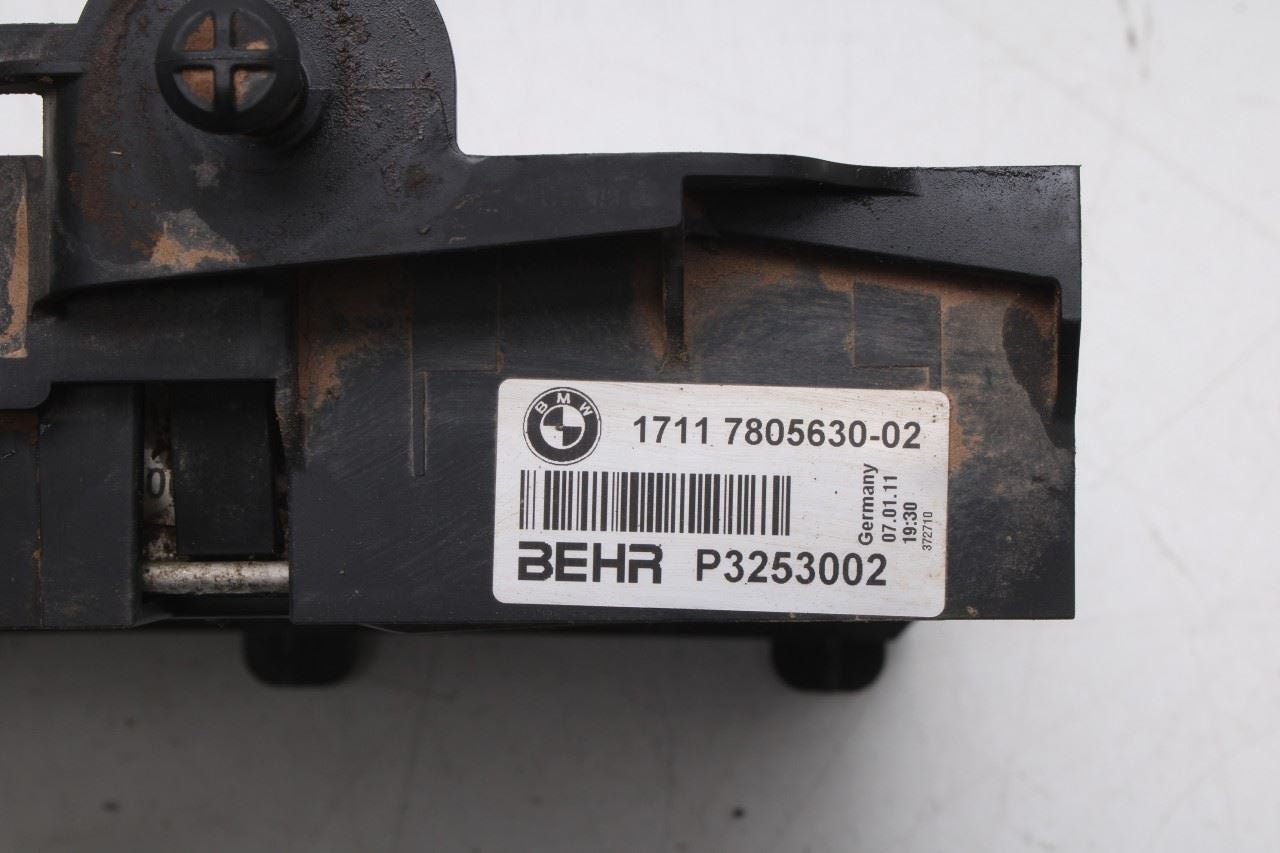 10-15 BMW 750Li xDrive 4.4L Left Side Engine Auxiliary Oil Cooler Radiator *ReaD - Alshned Auto Parts