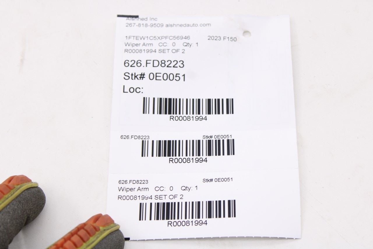 2021-2026 Ford F150 XLT Supercrew Front Left and Right Windshield Wiper Arm OEM11