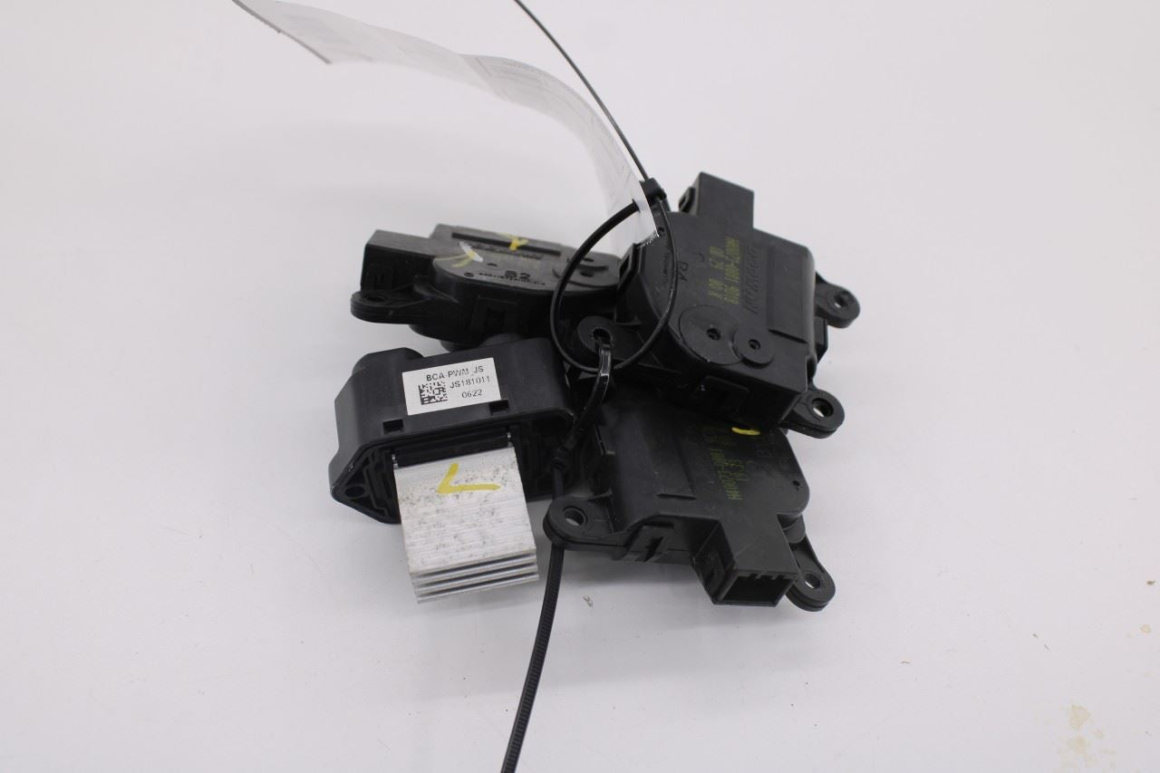 19-21 Hyundai Veloster HVAC Blend Door Actuator Set of 3 w Blower Motor Resistor0