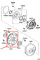 2010-2017 Toyota Camry LE 2.5L Auto Transmission Flywheel Flexplate 32101-06050 - Alshned Auto Parts
