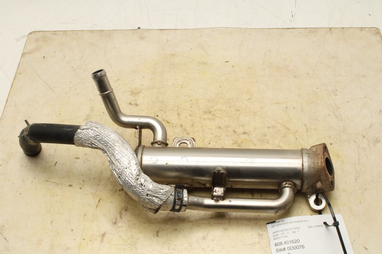19-23 Kia Forte LXS 2.0L FWD Engine EGR Emission Cooler w/ Hose Pipe 28460-2E920 - Alshned Auto Parts