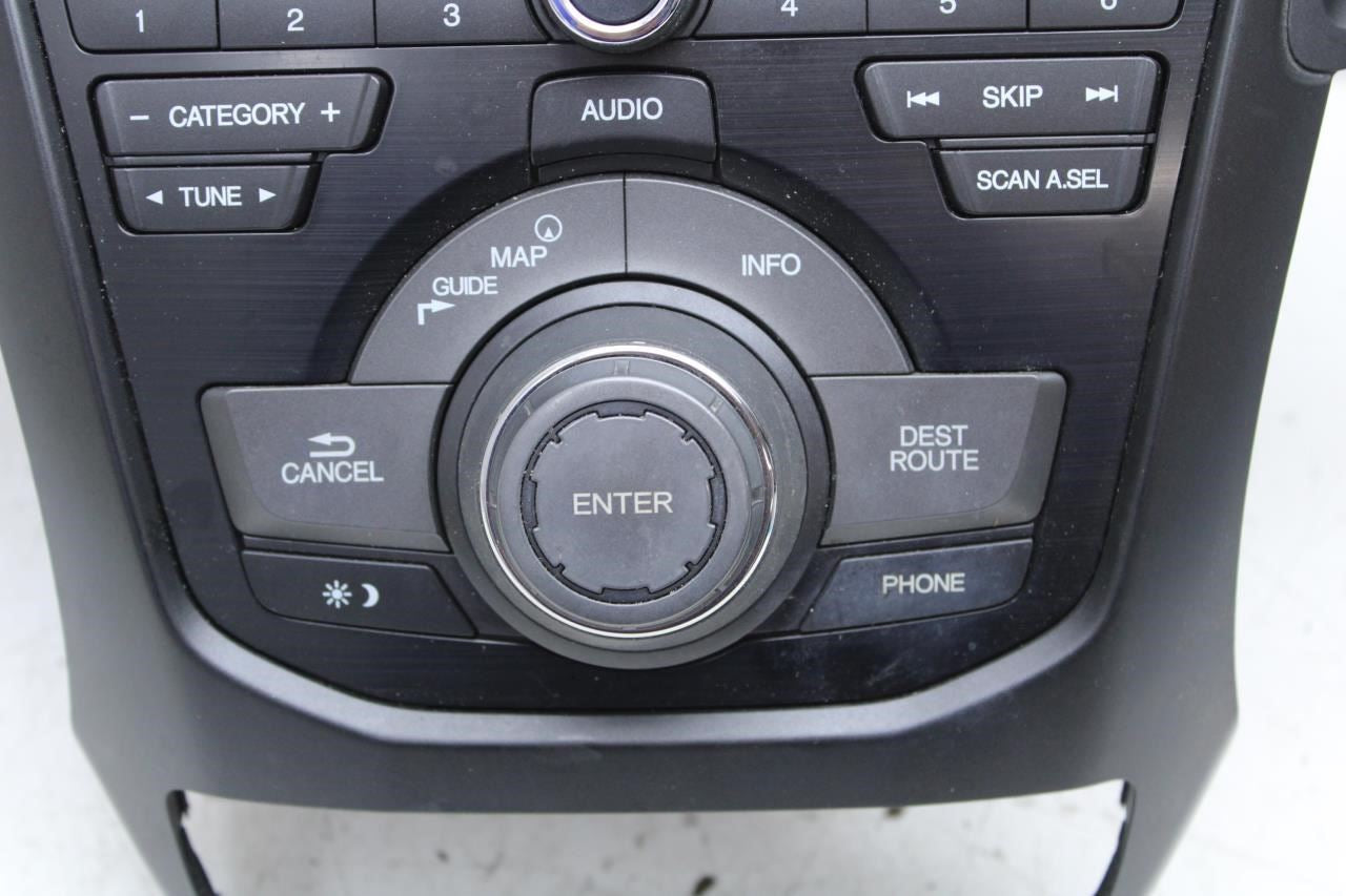 13-15 Acura RDX Audio Radio Faceplate Control Panel w Receiver 39540-TX4-A030-M1 - Alshned Auto Parts