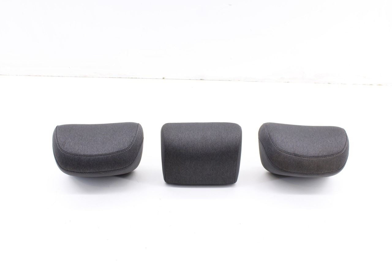 19-23 Hyundai Santa Fe SEL Rear RH LH Side and Center 2nd Row Seat Headrest Set - Alshned Auto Parts