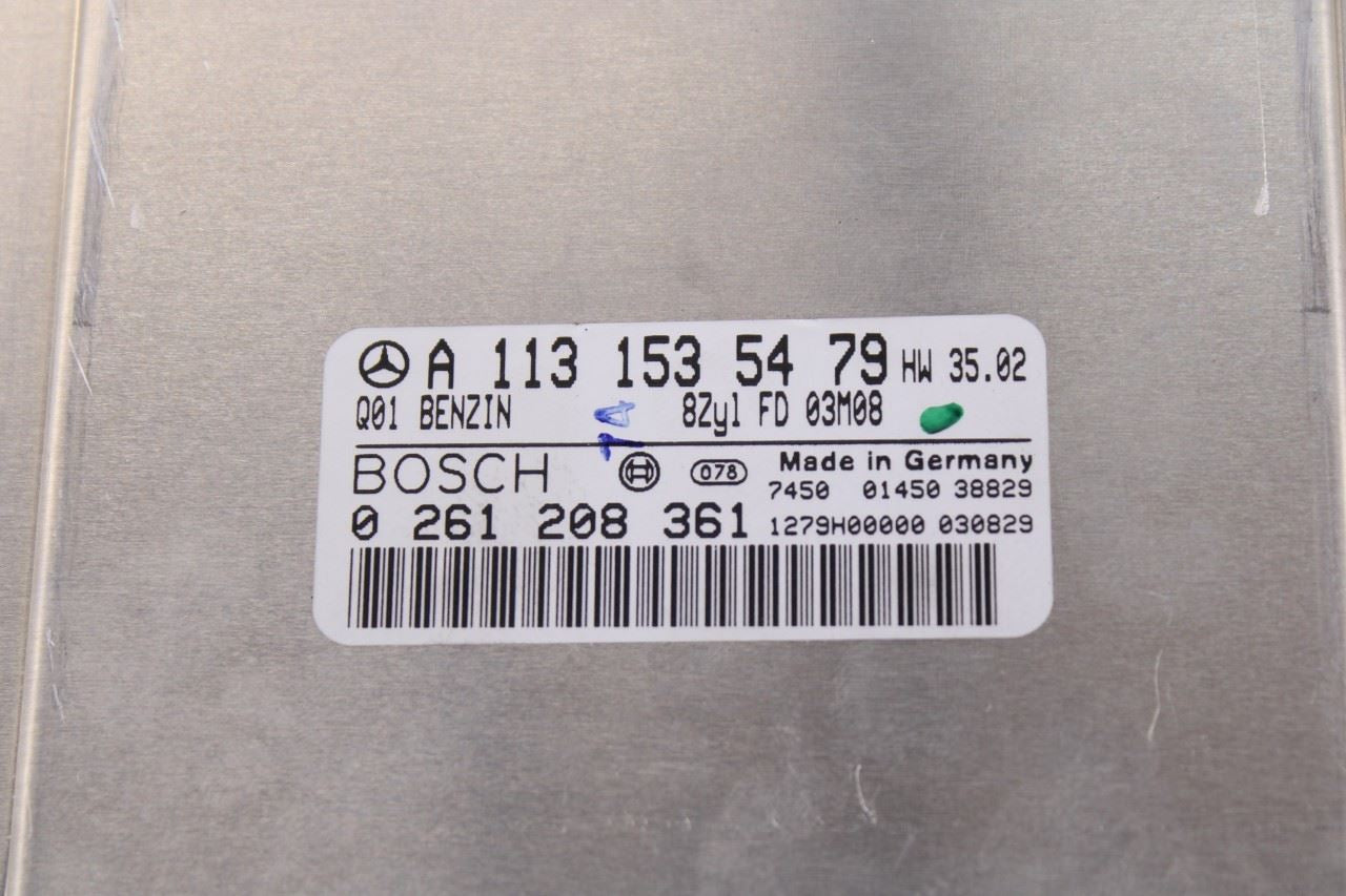 2003-2005 Mercedes-Benz E500 5.0L Engine Control Module ECU ECM 1131535479 OEM8