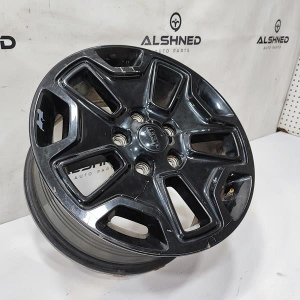 2014-2017 Jeep Wrangler Alloy Wheel R17x7.5 Gloss Black 1XA50TRMAA OEM - Alshned Auto Parts