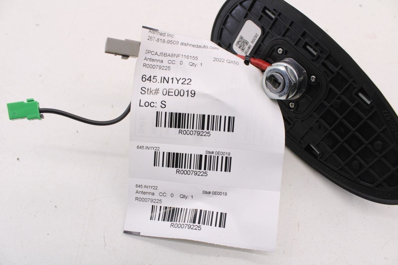 20-2025 Infiniti QX50 LUXE Roof Exterior Shark Fin Radio Antenna 28208-5NY0B OEM - Alshned Auto Parts